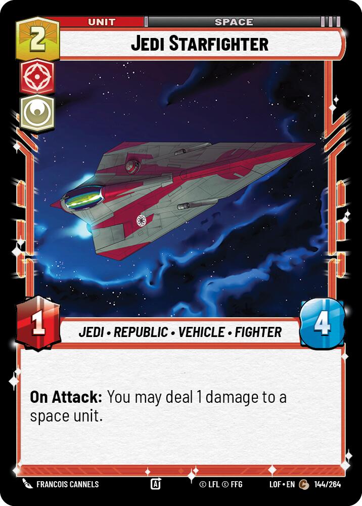Jedi Starfighter (144/264) (144/264) [Legends of the Force] - The Mythic Store | 24h Order Processing