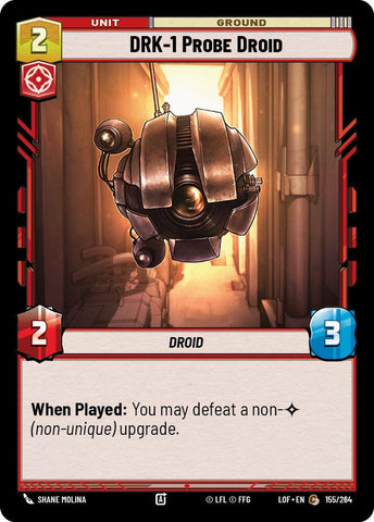DRK-1 Probe Droid (155/264) (155/264) [Legends of the Force] - The Mythic Store | 24h Order Processing
