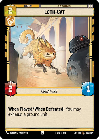 Loth-Cat (207/264) (207/264) [Legends of the Force] - The Mythic Store | 24h Order Processing
