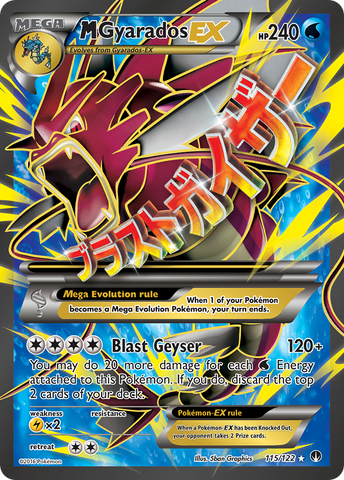 M Gyarados EX (115/122) [XY: BREAKpoint] - The Mythic Store | 24h Order Processing