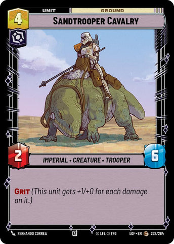 Sandtrooper Cavalry (232/264) (232/264) [Legends of the Force] - The Mythic Store | 24h Order Processing