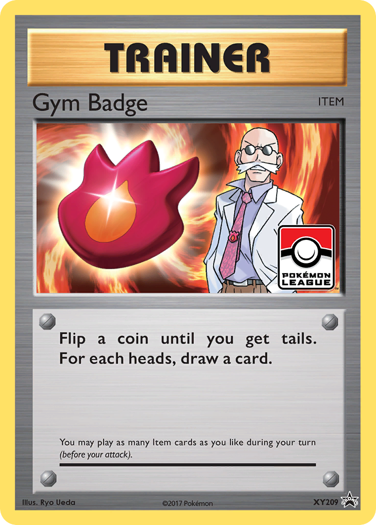 Gym Badge (XY209) (Blaine) [XY: Black Star Promos] - The Mythic Store | 24h Order Processing