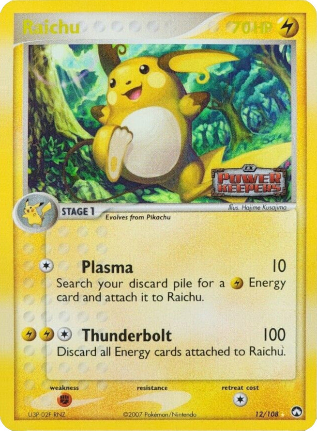 Raichu (12/108) (Stamped) [EX: Power Keepers] - The Mythic Store | 24h Order Processing