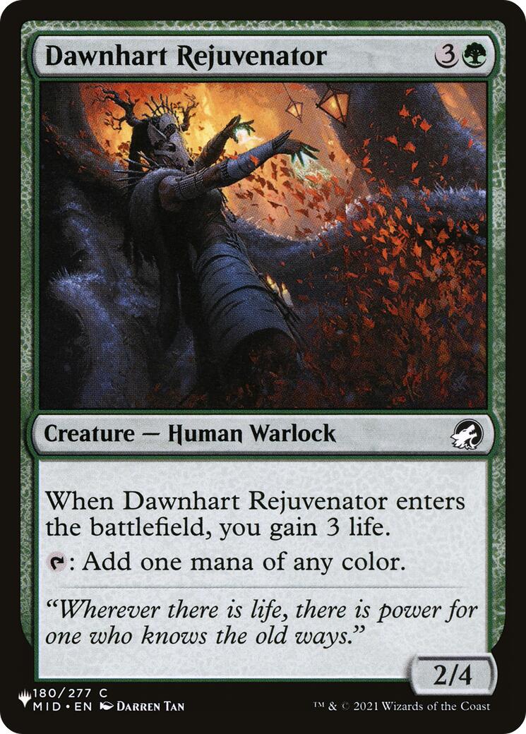 Dawnhart Rejuvenator [The List] - The Mythic Store | 24h Order Processing