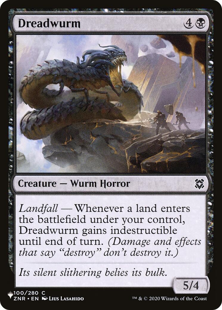 Dreadwurm [The List] - The Mythic Store | 24h Order Processing