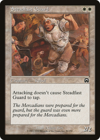 Steadfast Guard [Mercadian Masques] - The Mythic Store | 24h Order Processing