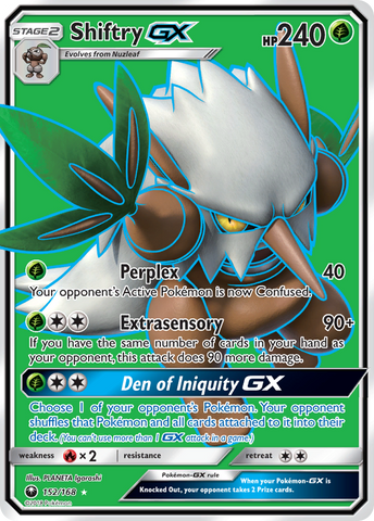 Shiftry GX (152/168) [Sun & Moon: Celestial Storm] - The Mythic Store | 24h Order Processing