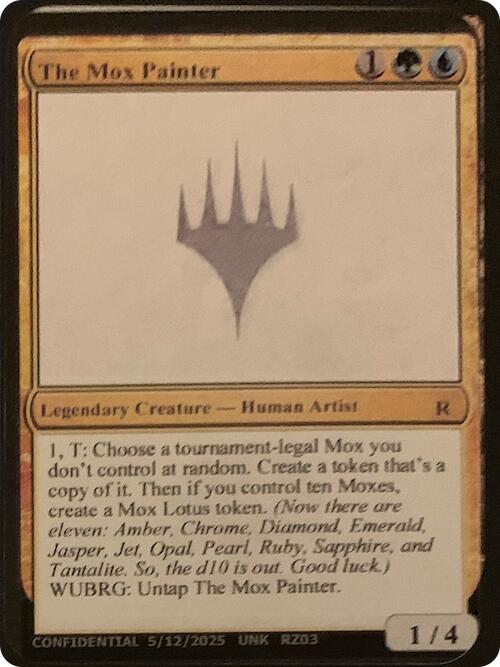 The Mox Painter [Unknown Event] - The Mythic Store | 24h Order Processing