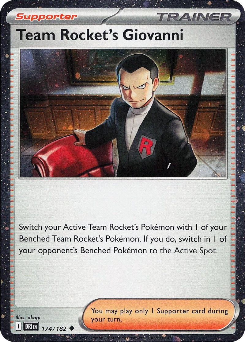 Team Rocket's Giovanni (174/182) (Cosmos Holo) [Miscellaneous Cards] - The Mythic Store | 24h Order Processing