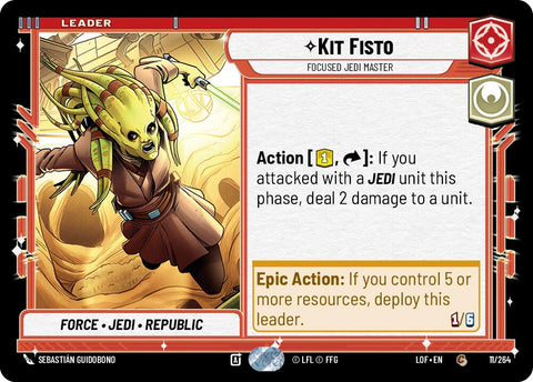Kit Fisto - Focused Jedi Master (011/264) (011/264) [Legends of the Force] - The Mythic Store | 24h Order Processing