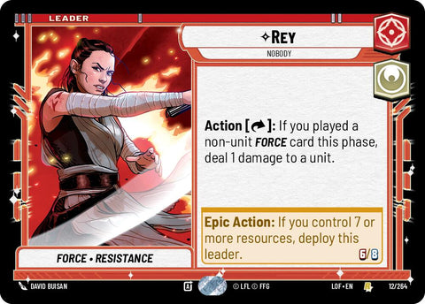 Rey (012/264) - Nobody (012/264) [Legends of the Force] - The Mythic Store | 24h Order Processing