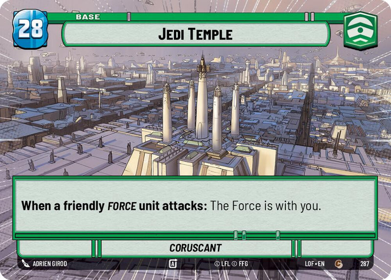 Jedi Temple // Force (287 // T06) (Hyperspace) (287 // T04) [Legends of the Force] - The Mythic Store | 24h Order Processing