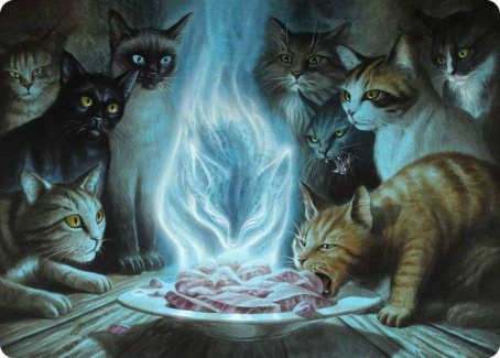 Can't Stay Away Art Card [Innistrad: Midnight Hunt Art Series] - The Mythic Store | 24h Order Processing