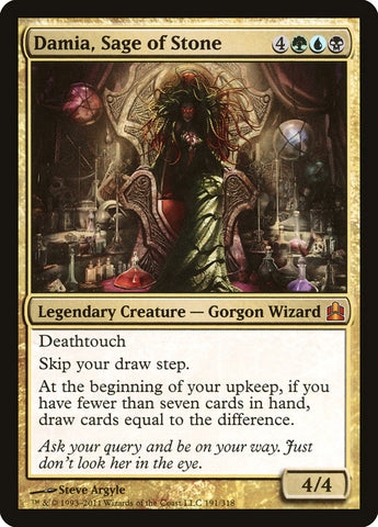 Damia, Sage of Stone [Commander 2011] - The Mythic Store | 24h Order Processing