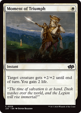 Moment of Triumph [Foundations Jumpstart] - The Mythic Store | 24h Order Processing