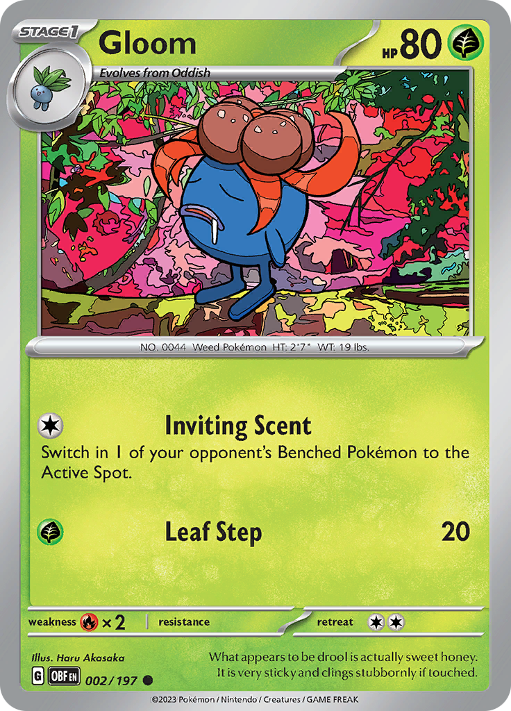 Gloom (002/197) [Scarlet & Violet: Obsidian Flames] - The Mythic Store | 24h Order Processing