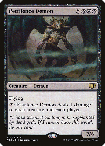 Pestilence Demon [Commander 2014] - The Mythic Store | 24h Order Processing
