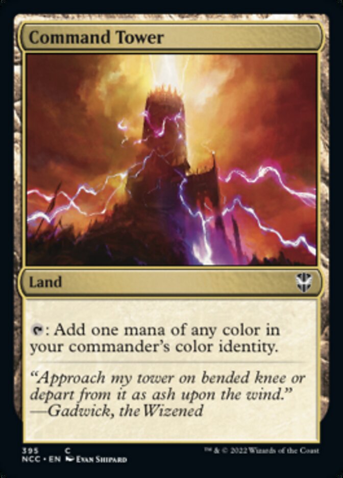Command Tower [Streets of New Capenna Commander] - The Mythic Store | 24h Order Processing
