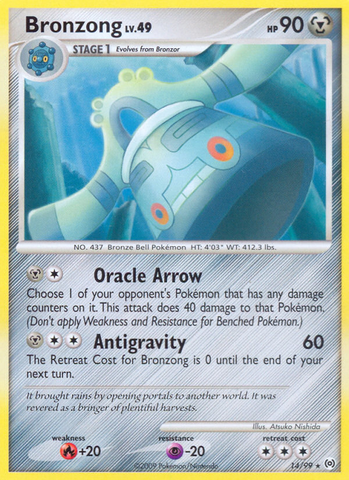 Bronzong (14/99) [Platinum: Arceus] - The Mythic Store | 24h Order Processing