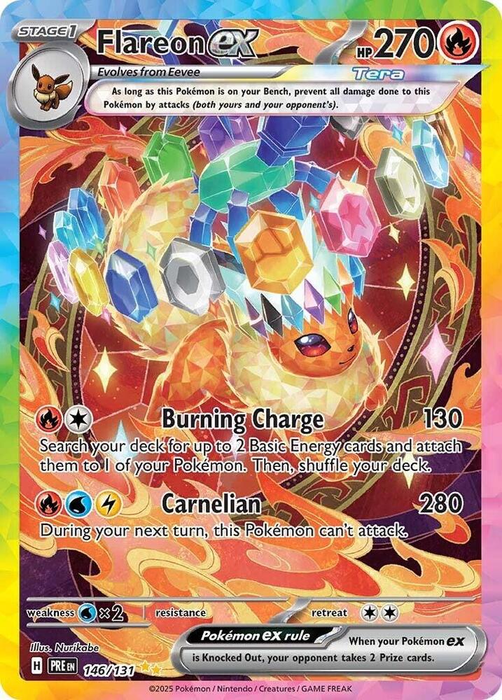 Flareon ex (146/131) [Scarlet & Violet: Prismatic Evolutions] - The Mythic Store | 24h Order Processing