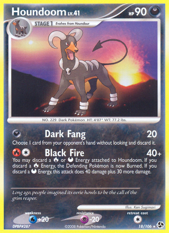 Houndoom (18/106) [Diamond & Pearl: Great Encounters] - The Mythic Store | 24h Order Processing