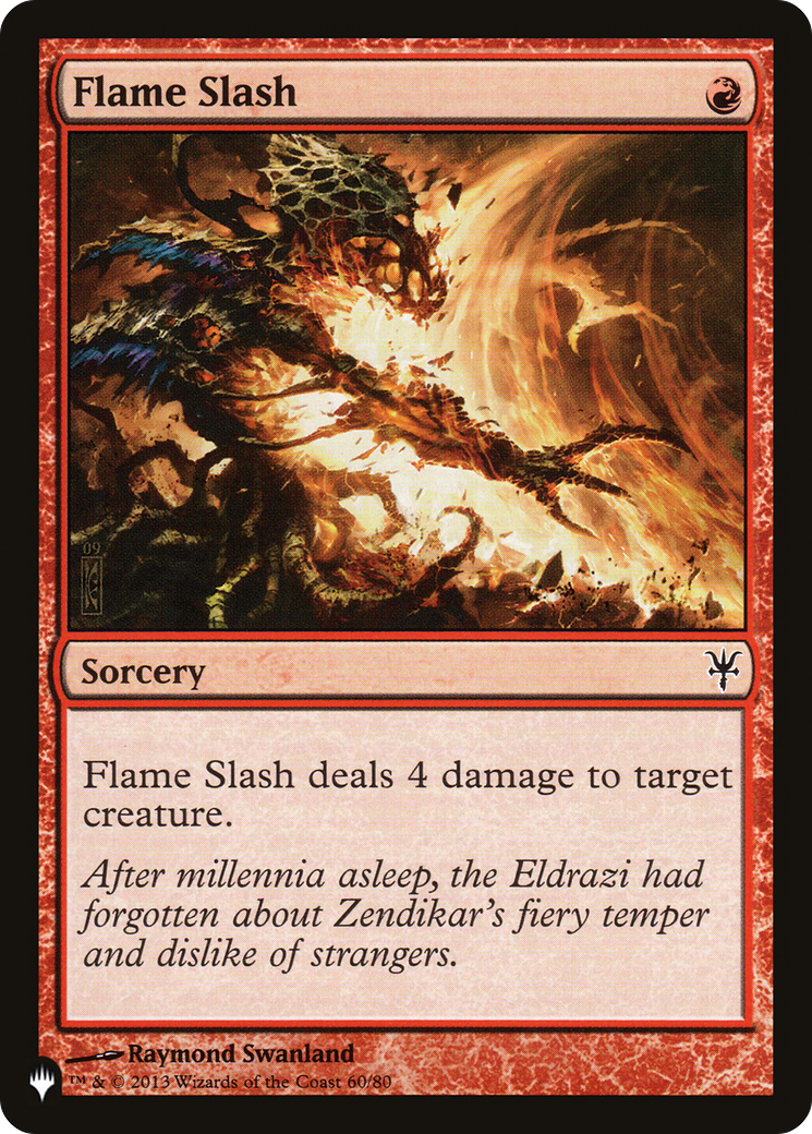 Flame Slash [The List] - The Mythic Store | 24h Order Processing