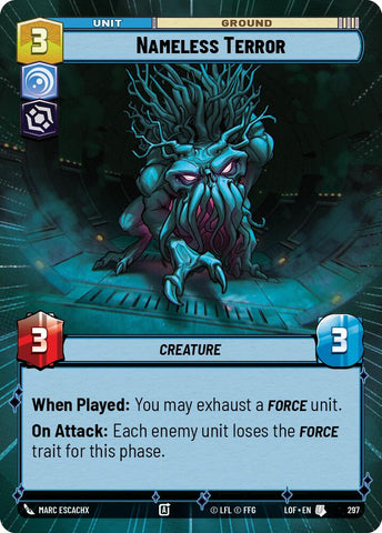 Nameless Terror (297) (Hyperspace) (297) [Legends of the Force] - The Mythic Store | 24h Order Processing