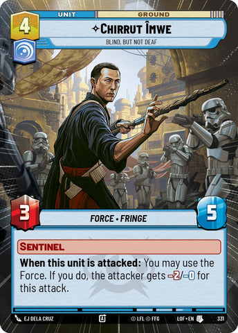 Chirrut Imwe - Blind, but not Deaf (331) (Hyperspace) (331) [Legends of the Force] - The Mythic Store | 24h Order Processing