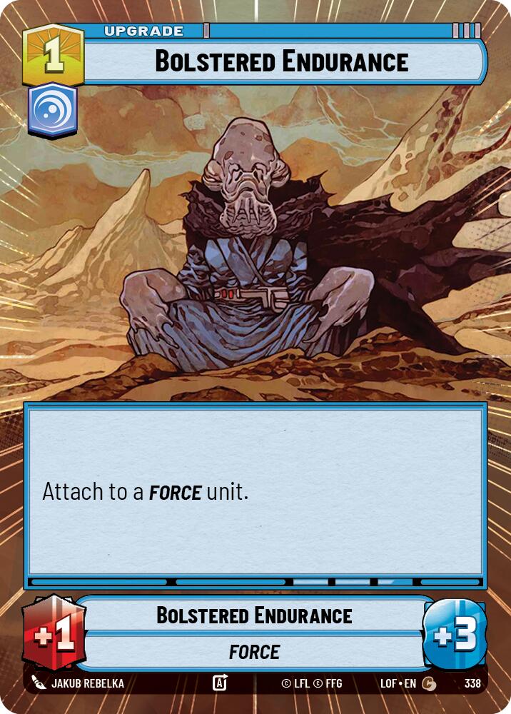 Bolstered Endurance (338) (Hyperspace) (338) [Legends of the Force] - The Mythic Store | 24h Order Processing