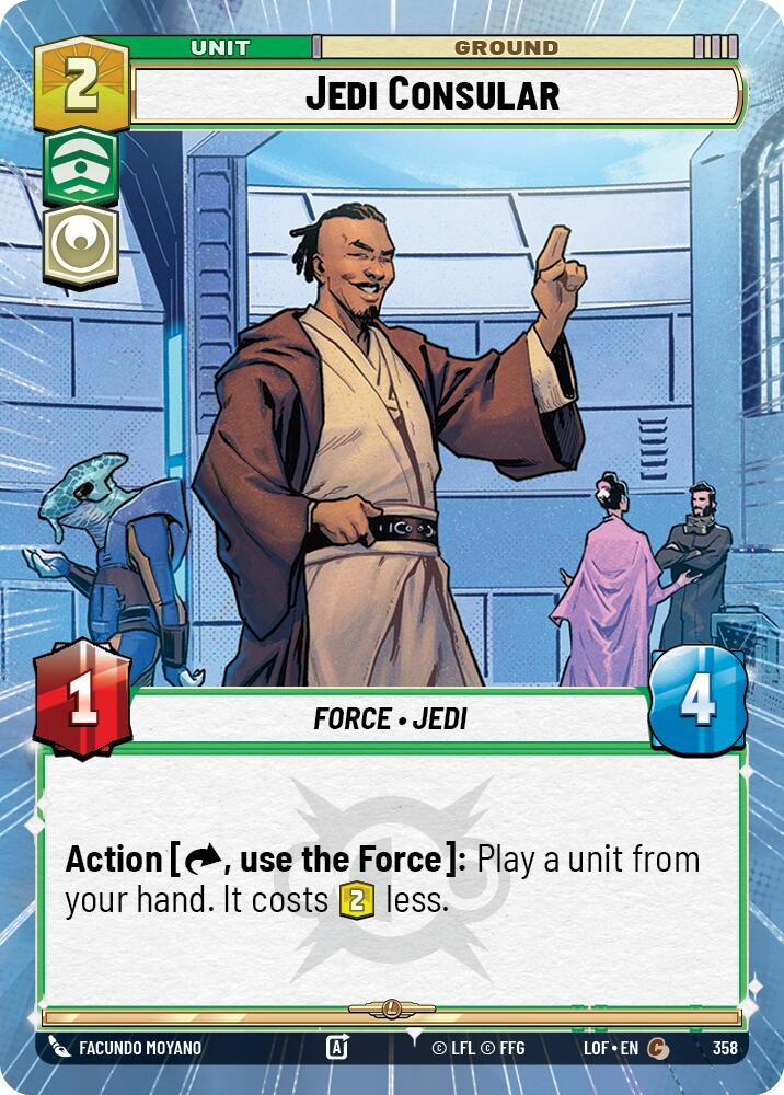 Jedi Consular (358) (Hyperspace) (358) [Legends of the Force] - The Mythic Store | 24h Order Processing