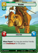 Kaadu (378) (Hyperspace) (378) [Legends of the Force] - The Mythic Store | 24h Order Processing