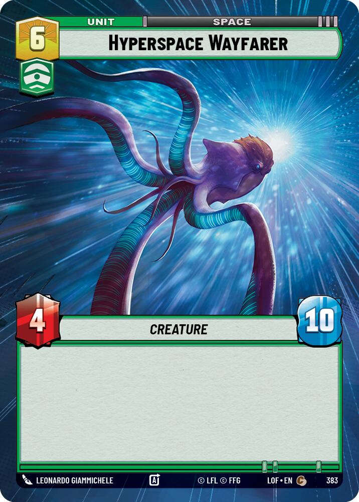 Hyperspace Wayfarer (383) (Hyperspace) (383) [Legends of the Force] - The Mythic Store | 24h Order Processing