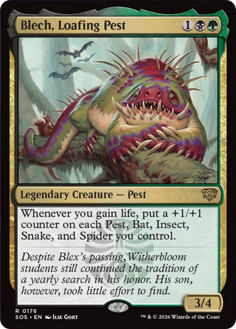 Blech, Loafing Pest [Secrets of Strixhaven] - The Mythic Store | 24h Order Processing