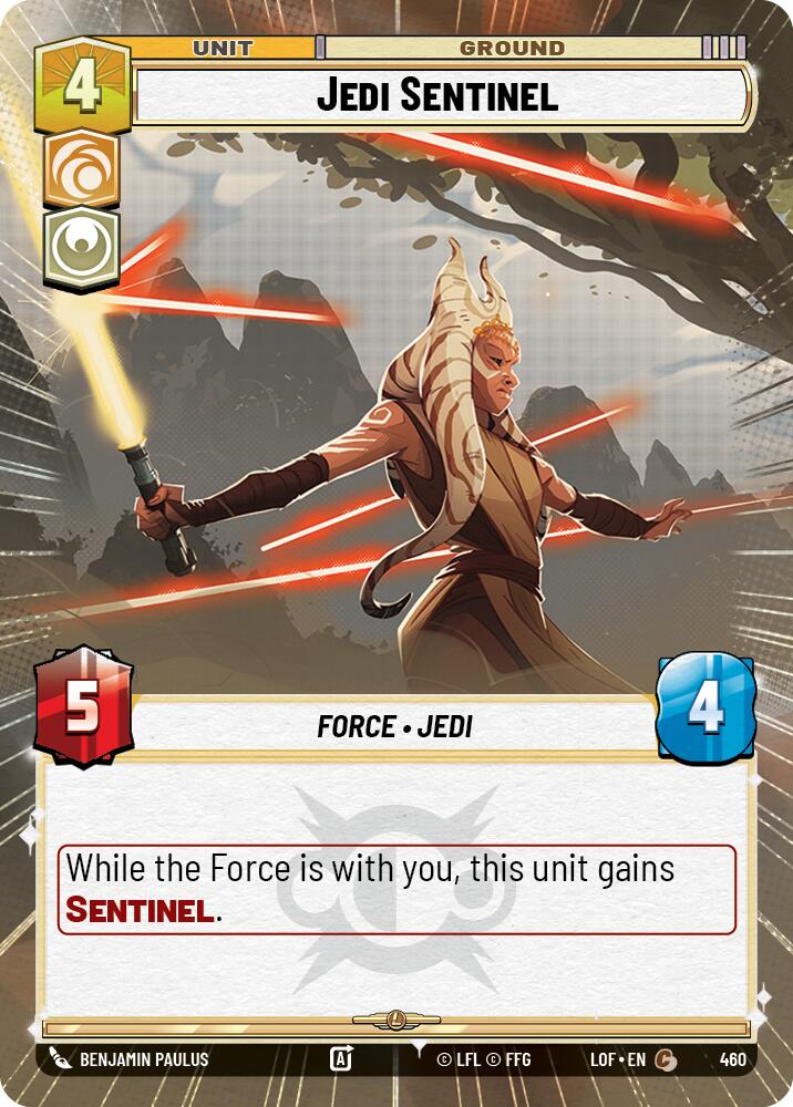 Jedi Sentinel (460) (Hyperspace) (460) [Legends of the Force] - The Mythic Store | 24h Order Processing