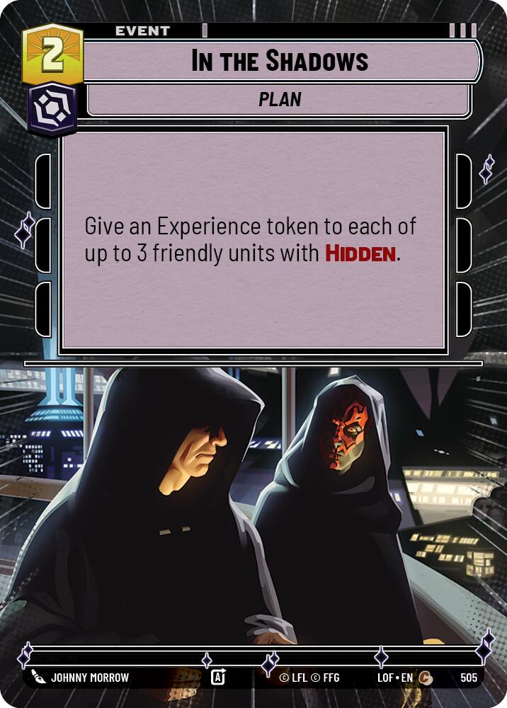In the Shadows (505) (Hyperspace) (505) [Legends of the Force] - The Mythic Store | 24h Order Processing