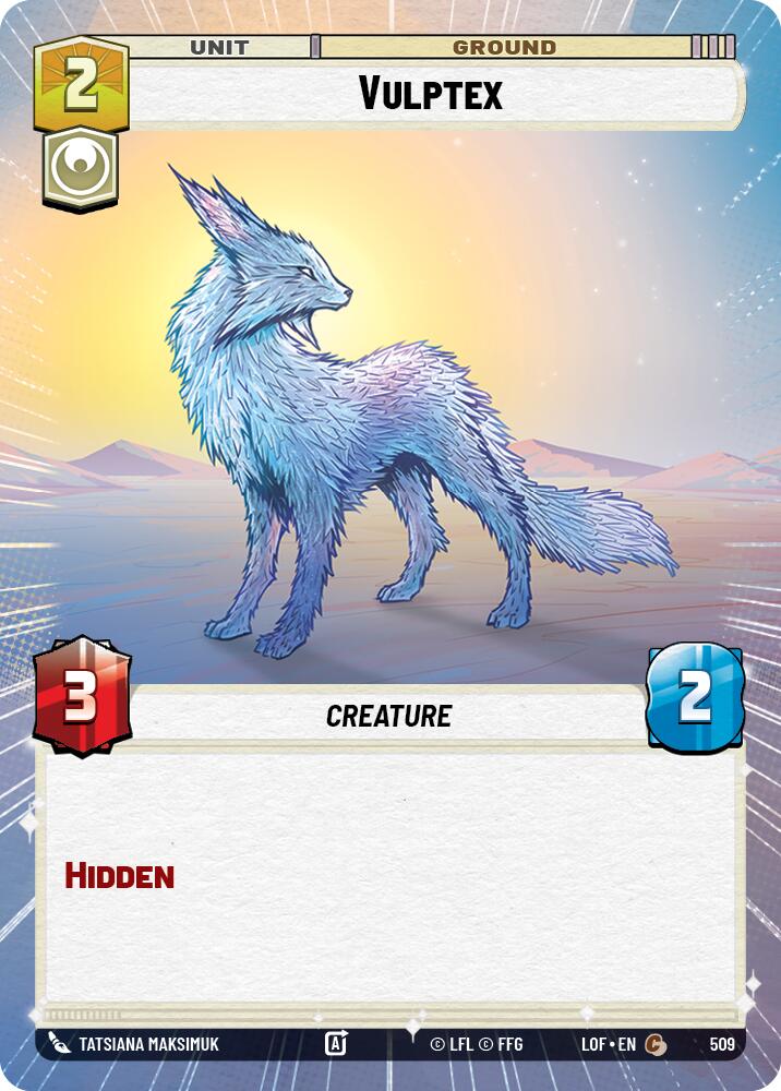 Vulptex (509) (Hyperspace) (509) [Legends of the Force] - The Mythic Store | 24h Order Processing