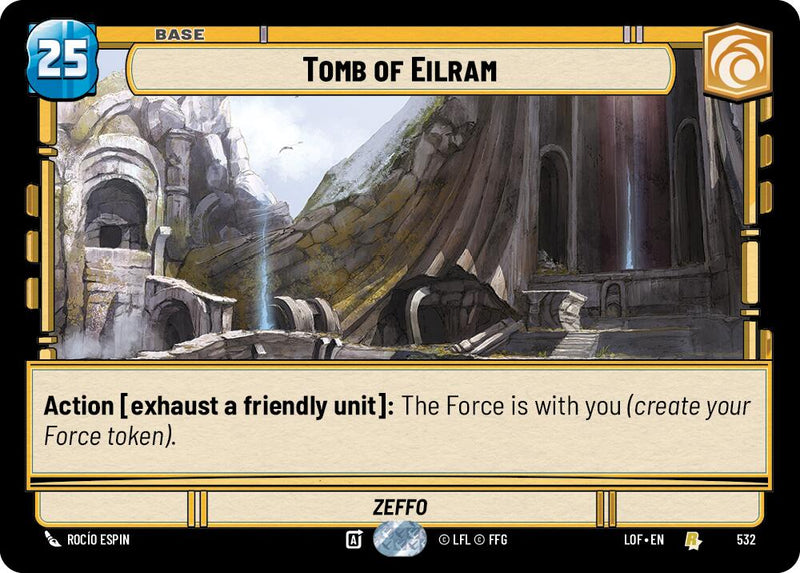 Tomb of Eilram (532) (Foil) (532) [Legends of the Force] - The Mythic Store | 24h Order Processing