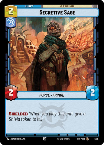 Secretive Sage (563) (Foil) (563) [Legends of the Force] - The Mythic Store | 24h Order Processing