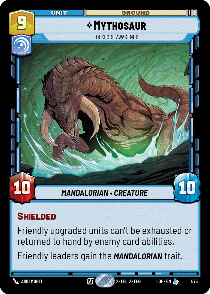 Mythosaur - Folklore Awakened (575) (Foil) (575) [Legends of the Force] - The Mythic Store | 24h Order Processing