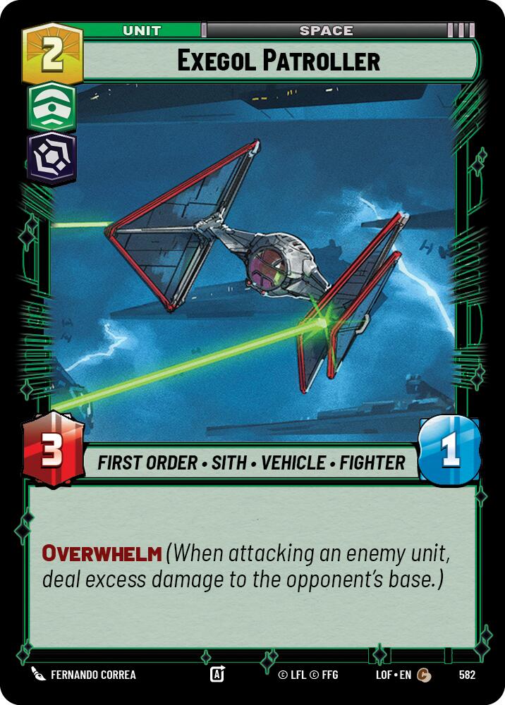 Exegol Patroller (582) (Foil) (582) [Legends of the Force] - The Mythic Store | 24h Order Processing