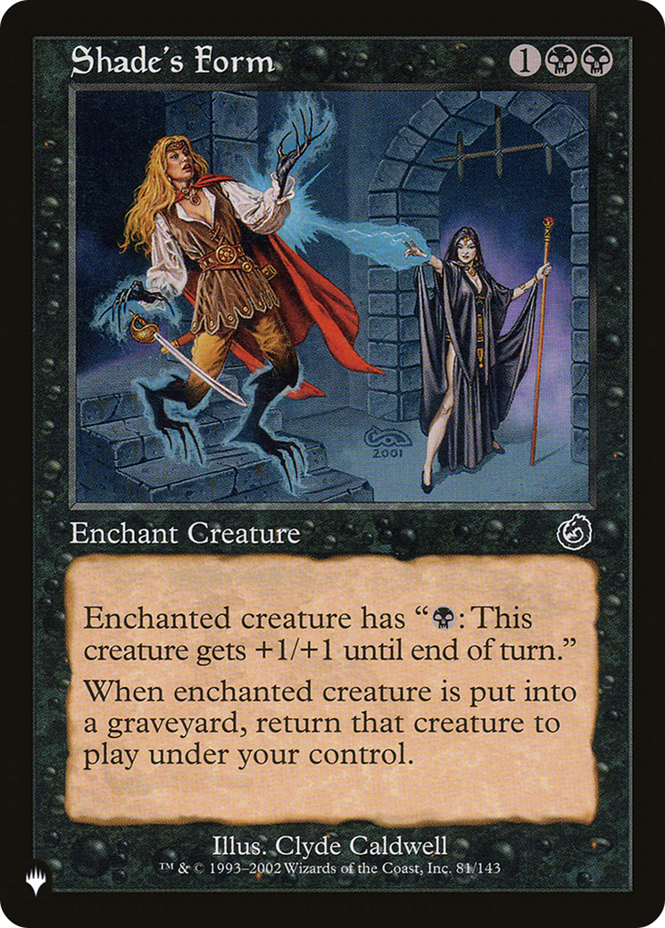 Shade's Form [The List] - The Mythic Store | 24h Order Processing