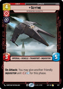 Scythe - Intimidating Silhouette (637) (Foil) (637) [Legends of the Force] - The Mythic Store | 24h Order Processing