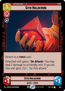 Sith Holocron (640) (Foil) (640) [Legends of the Force] - The Mythic Store | 24h Order Processing