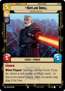 Baylan Skoll - Enigmatic Master (687) (Foil) (687) [Legends of the Force] - The Mythic Store | 24h Order Processing