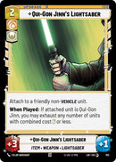 Qui-Gon Jinn's Lightsaber (703) (Foil) (703) [Legends of the Force] - The Mythic Store | 24h Order Processing