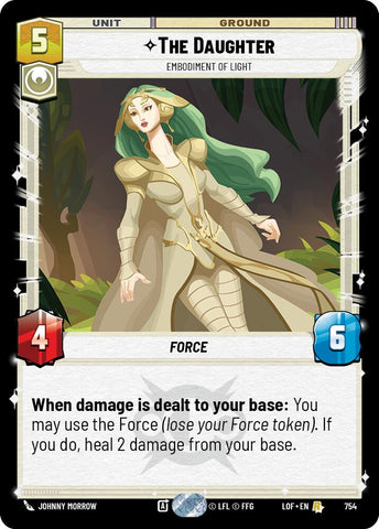 The Daughter - Embodiment of Light (754) (Foil) (754) [Legends of the Force]