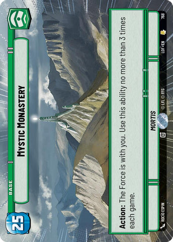 Mystic Monastery (768) (Hyperspace Foil) (768) [Legends of the Force] - The Mythic Store | 24h Order Processing