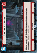 Temple of Destruction (769) (Hyperspace Foil) (769) [Legends of the Force] - The Mythic Store | 24h Order Processing