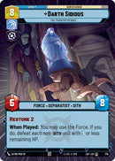 Darth Sidious - The Phantom Menace (779) (Hyperspace Foil) (779) [Legends of the Force] - The Mythic Store | 24h Order Processing