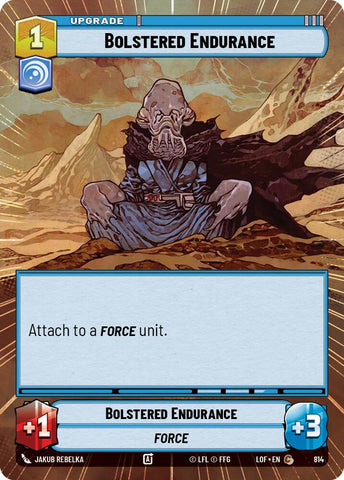 Bolstered Endurance (814) (Hyperspace Foil) (814) [Legends of the Force] - The Mythic Store | 24h Order Processing